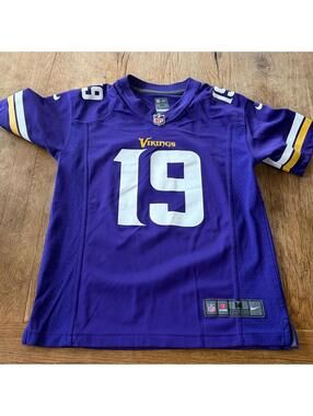 NFL Pro Line On Field Youth M Minnesota Vikings Adam Thielen #19 Jersey Football